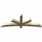 Ekena Millwork Alberta Rough Sawn Timber Gable Bracket, Douglas Fir, 72"W x 27"H x 4"D x 4"F, 9/12 Pitch GBW072X27X0404ALB00RDF - alternate 3
